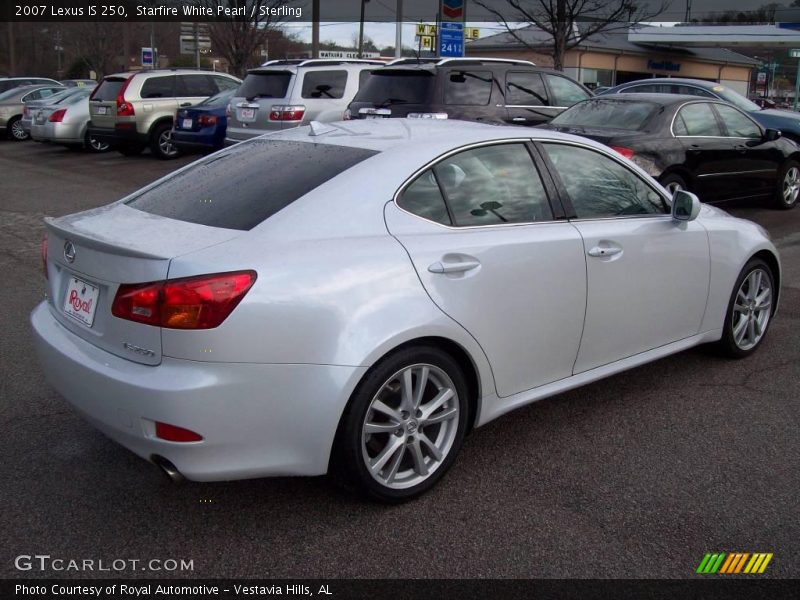 Starfire White Pearl / Sterling 2007 Lexus IS 250