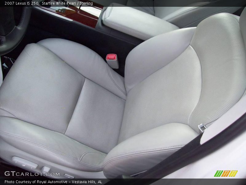 Starfire White Pearl / Sterling 2007 Lexus IS 250