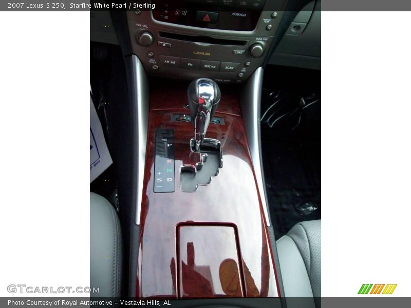 Starfire White Pearl / Sterling 2007 Lexus IS 250