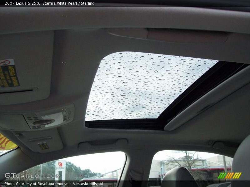 Starfire White Pearl / Sterling 2007 Lexus IS 250