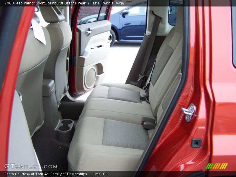 Sunburst Orange Pearl / Pastel Pebble Beige 2008 Jeep Patriot Sport