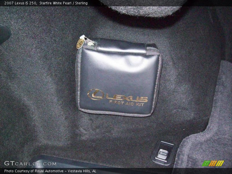 Starfire White Pearl / Sterling 2007 Lexus IS 250