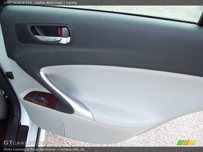 Starfire White Pearl / Sterling 2007 Lexus IS 250