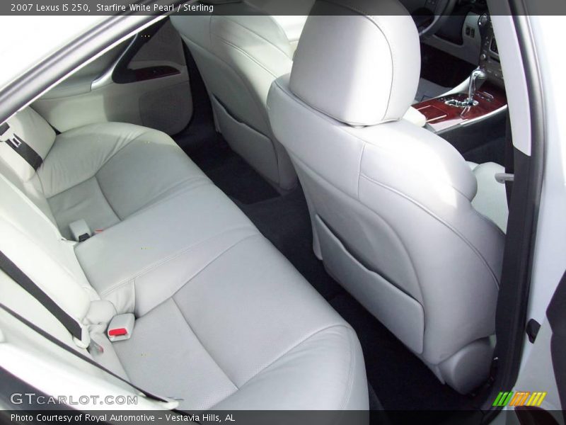 Starfire White Pearl / Sterling 2007 Lexus IS 250
