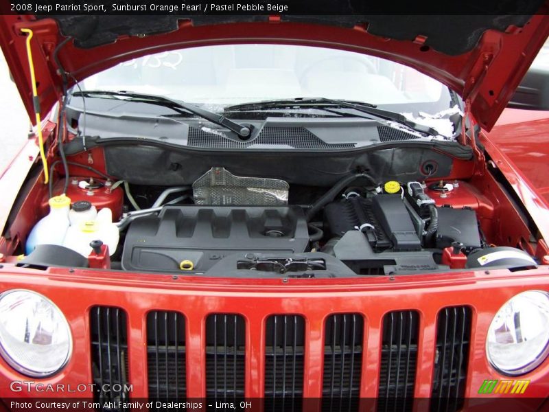 Sunburst Orange Pearl / Pastel Pebble Beige 2008 Jeep Patriot Sport