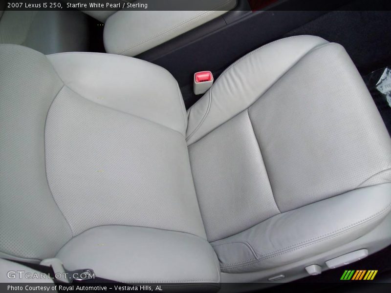 Starfire White Pearl / Sterling 2007 Lexus IS 250