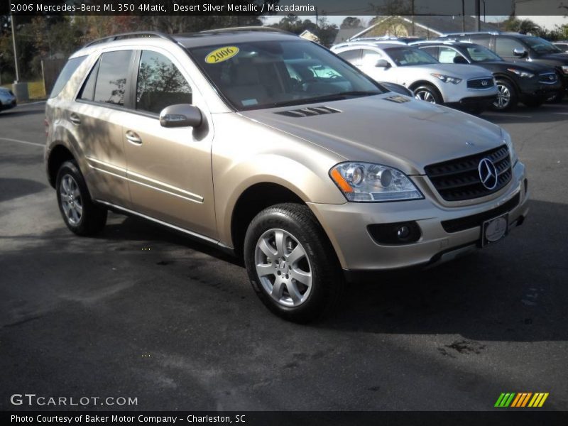 Desert Silver Metallic / Macadamia 2006 Mercedes-Benz ML 350 4Matic