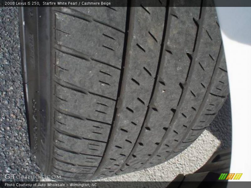 Starfire White Pearl / Cashmere Beige 2008 Lexus IS 250