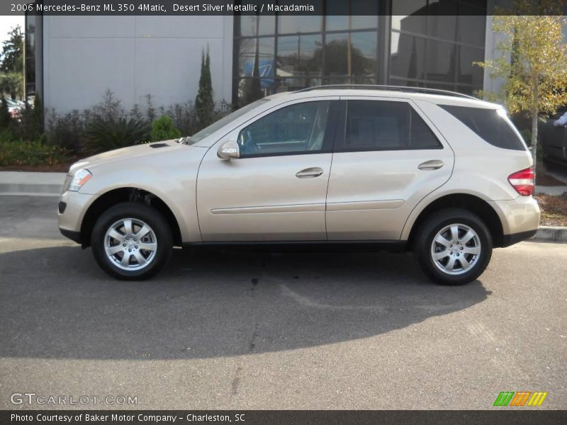 Desert Silver Metallic / Macadamia 2006 Mercedes-Benz ML 350 4Matic