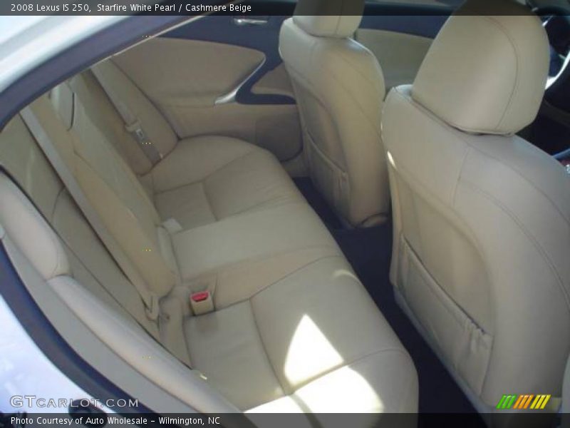 Starfire White Pearl / Cashmere Beige 2008 Lexus IS 250