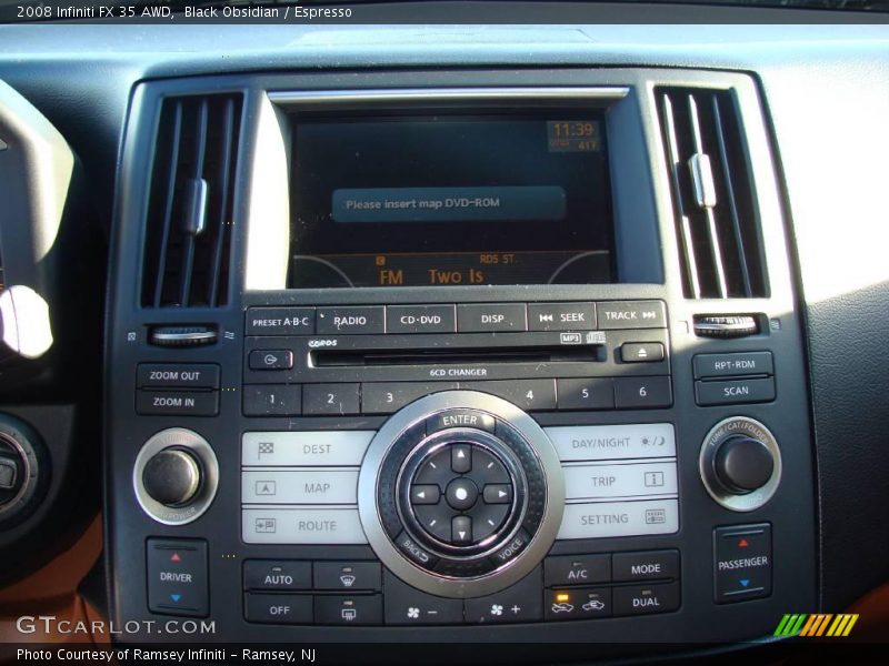 Black Obsidian / Espresso 2008 Infiniti FX 35 AWD