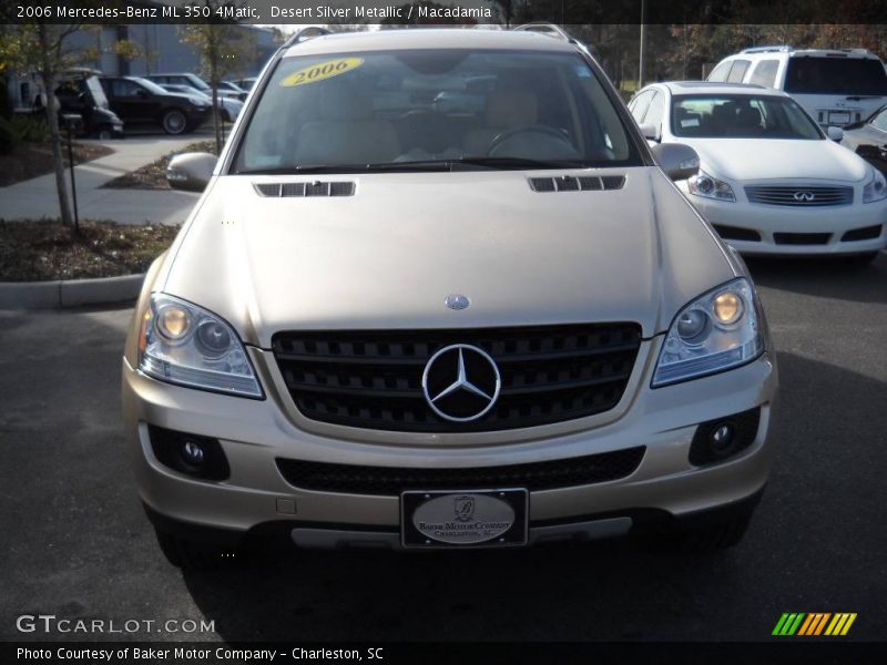 Desert Silver Metallic / Macadamia 2006 Mercedes-Benz ML 350 4Matic
