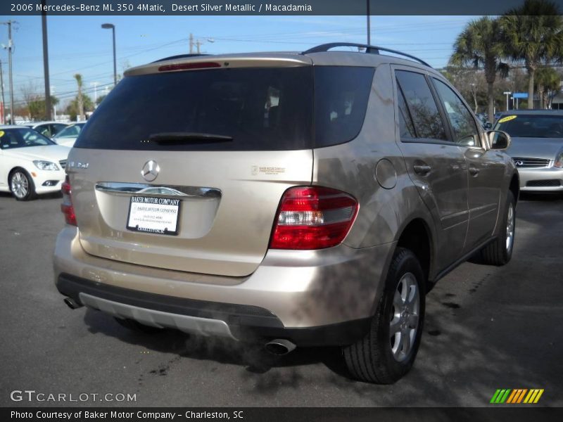 Desert Silver Metallic / Macadamia 2006 Mercedes-Benz ML 350 4Matic