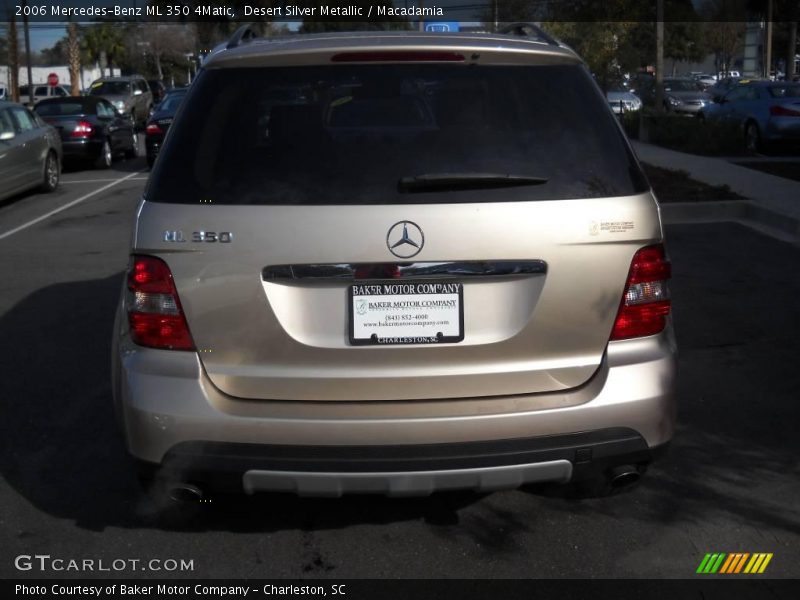 Desert Silver Metallic / Macadamia 2006 Mercedes-Benz ML 350 4Matic