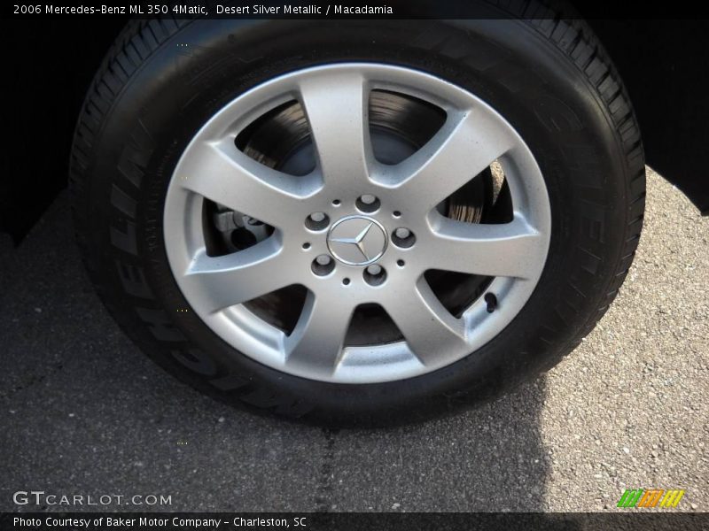 Desert Silver Metallic / Macadamia 2006 Mercedes-Benz ML 350 4Matic