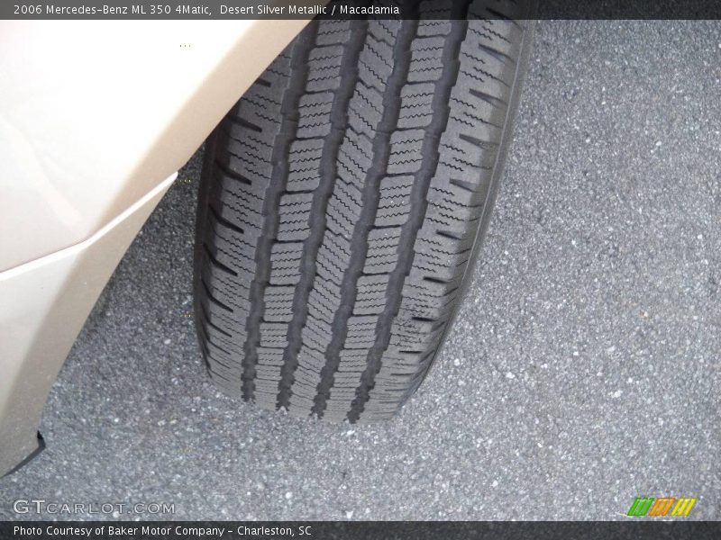 Desert Silver Metallic / Macadamia 2006 Mercedes-Benz ML 350 4Matic