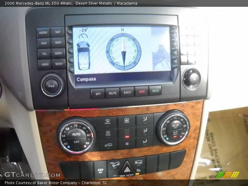 Desert Silver Metallic / Macadamia 2006 Mercedes-Benz ML 350 4Matic