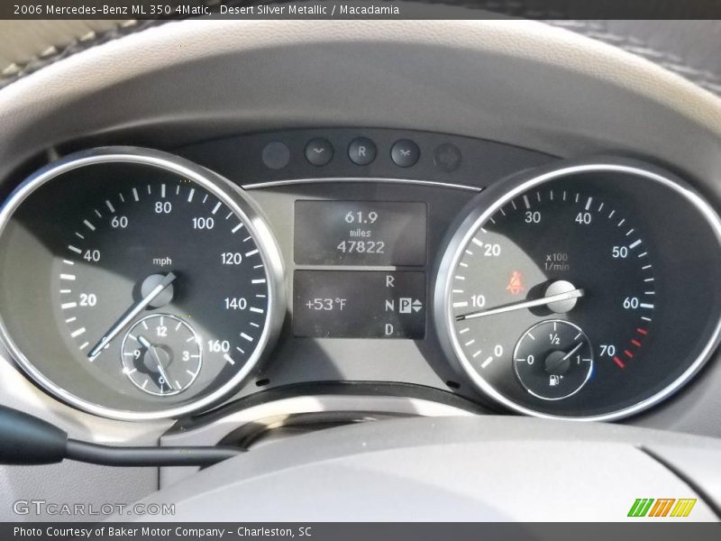 Desert Silver Metallic / Macadamia 2006 Mercedes-Benz ML 350 4Matic