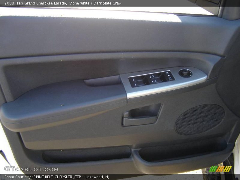 Stone White / Dark Slate Gray 2008 Jeep Grand Cherokee Laredo