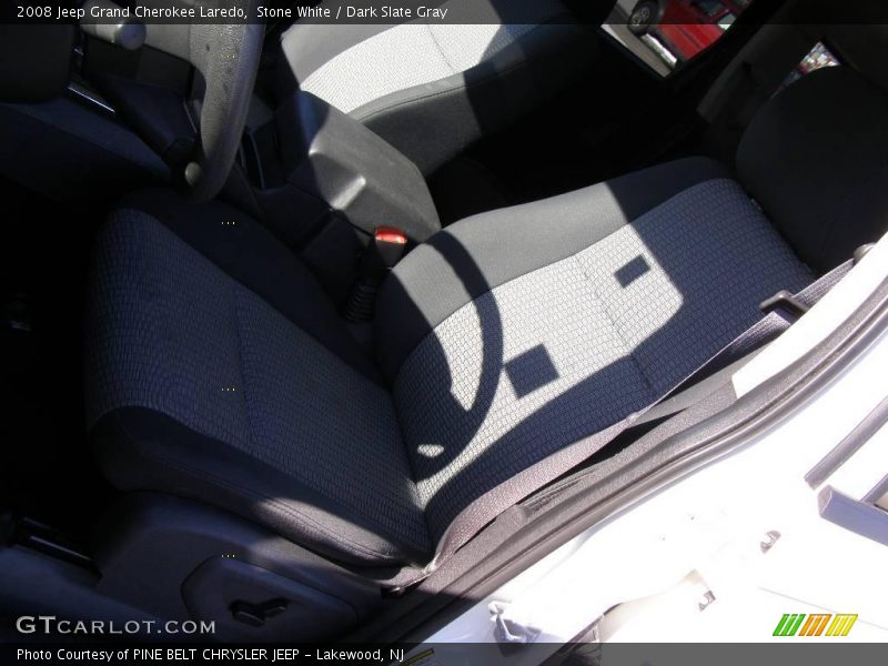 Stone White / Dark Slate Gray 2008 Jeep Grand Cherokee Laredo