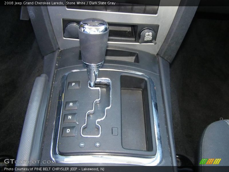 Stone White / Dark Slate Gray 2008 Jeep Grand Cherokee Laredo