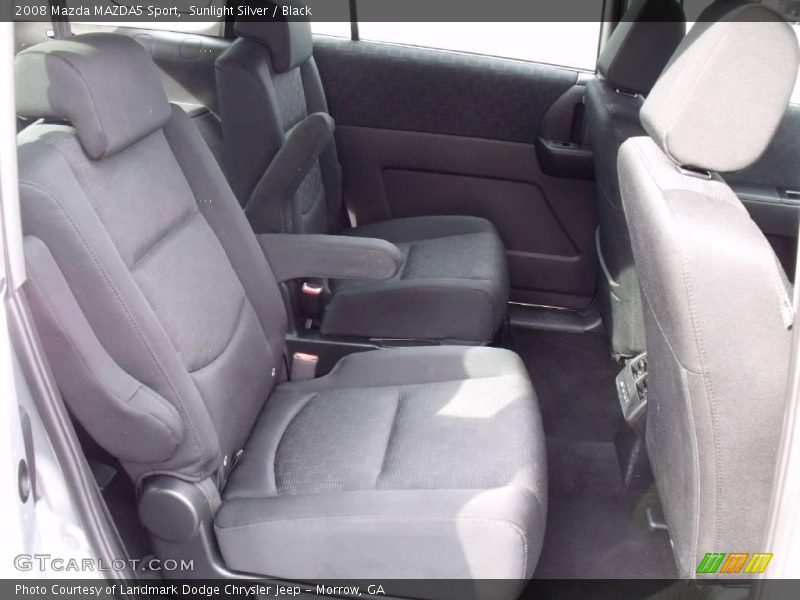 Sunlight Silver / Black 2008 Mazda MAZDA5 Sport