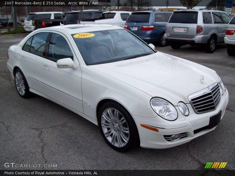 Arctic White / Ash 2007 Mercedes-Benz E 350 Sedan