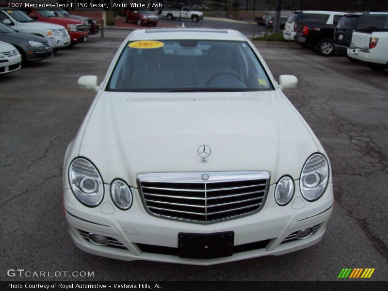 Arctic White / Ash 2007 Mercedes-Benz E 350 Sedan