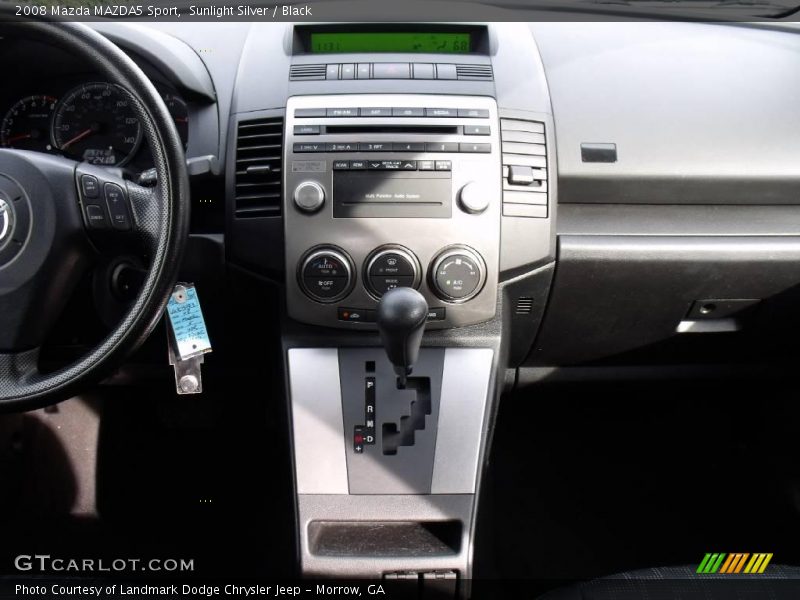 Sunlight Silver / Black 2008 Mazda MAZDA5 Sport