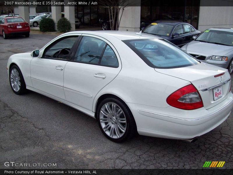 Arctic White / Ash 2007 Mercedes-Benz E 350 Sedan