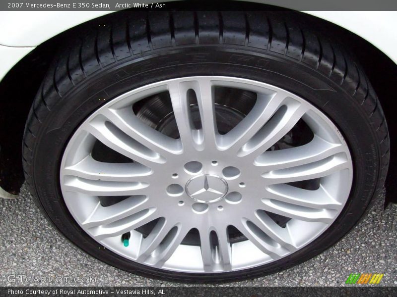 Arctic White / Ash 2007 Mercedes-Benz E 350 Sedan