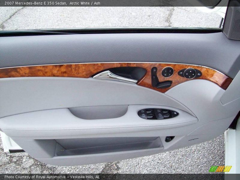 Arctic White / Ash 2007 Mercedes-Benz E 350 Sedan