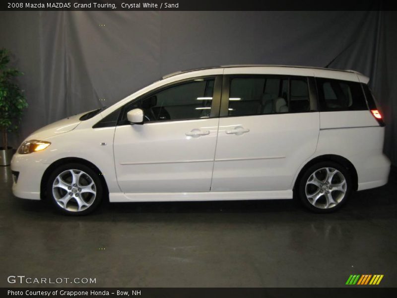 Crystal White / Sand 2008 Mazda MAZDA5 Grand Touring