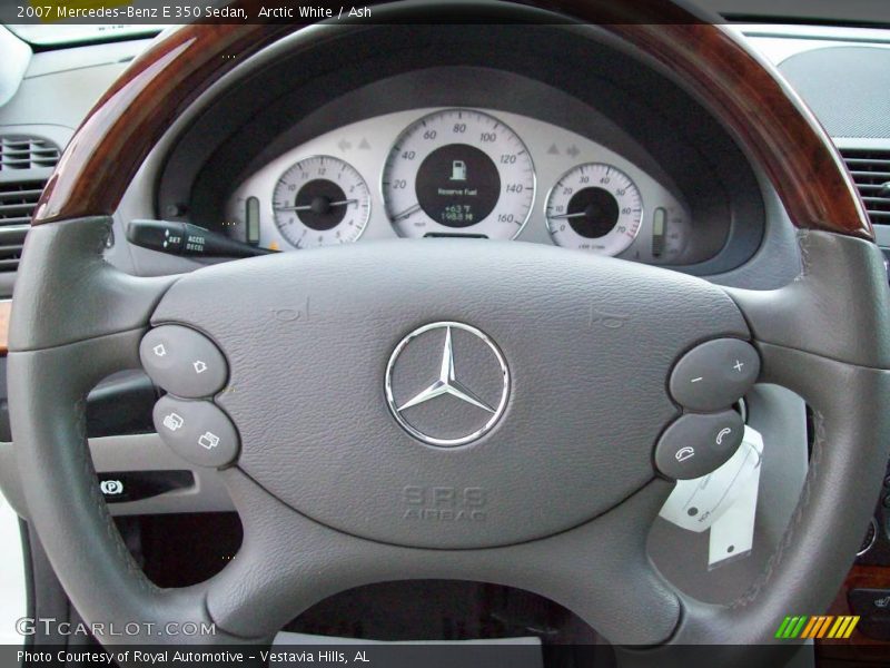 Arctic White / Ash 2007 Mercedes-Benz E 350 Sedan