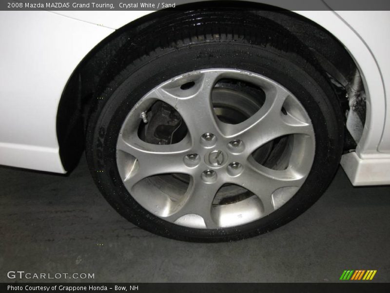 Crystal White / Sand 2008 Mazda MAZDA5 Grand Touring