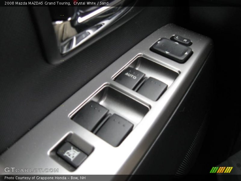 Crystal White / Sand 2008 Mazda MAZDA5 Grand Touring