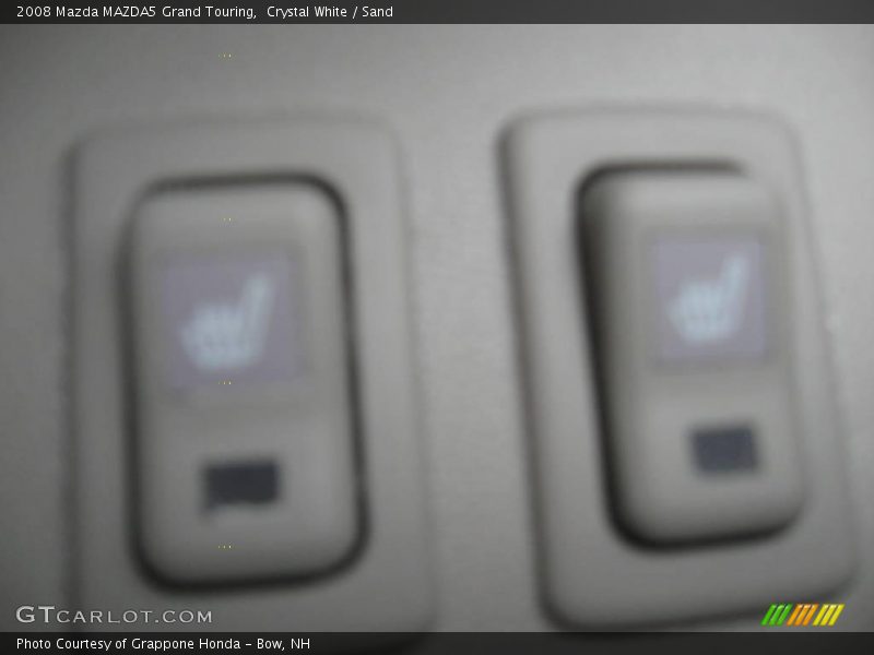 Crystal White / Sand 2008 Mazda MAZDA5 Grand Touring