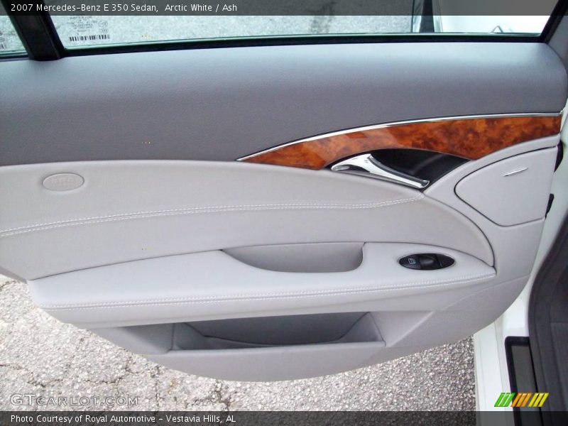 Arctic White / Ash 2007 Mercedes-Benz E 350 Sedan