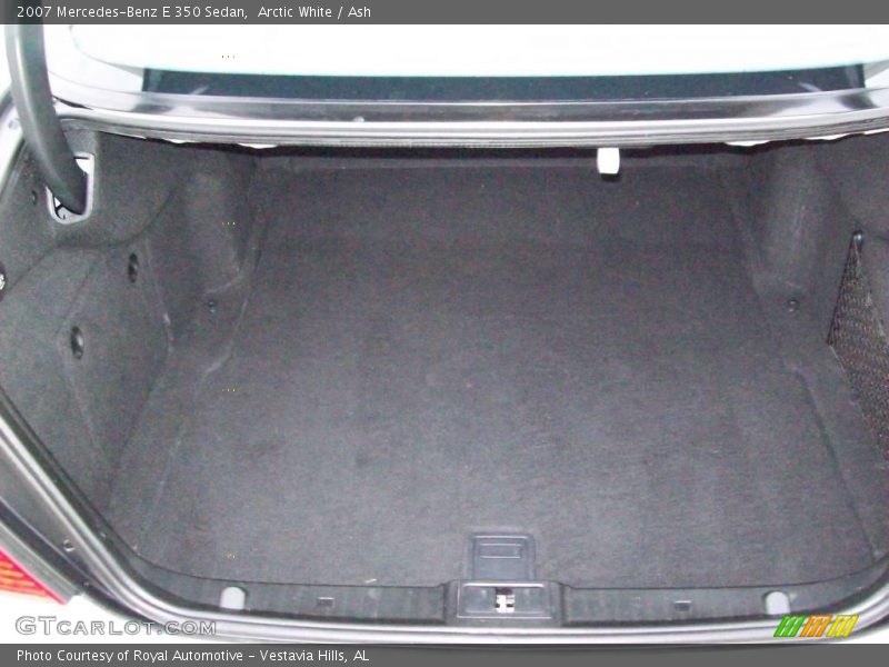 Arctic White / Ash 2007 Mercedes-Benz E 350 Sedan