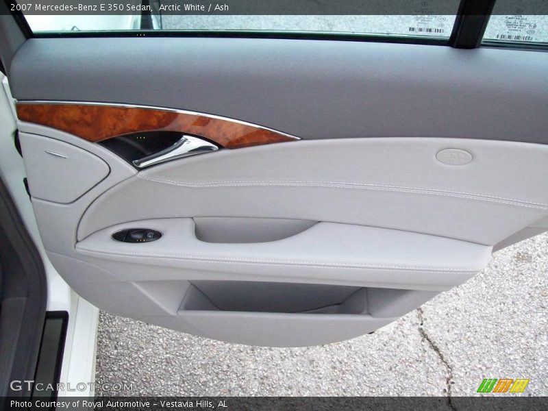 Arctic White / Ash 2007 Mercedes-Benz E 350 Sedan