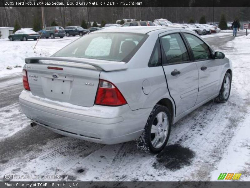 Liquid Grey Metallic / Dark Flint/Light Flint 2005 Ford Focus ZX4 SES Sedan