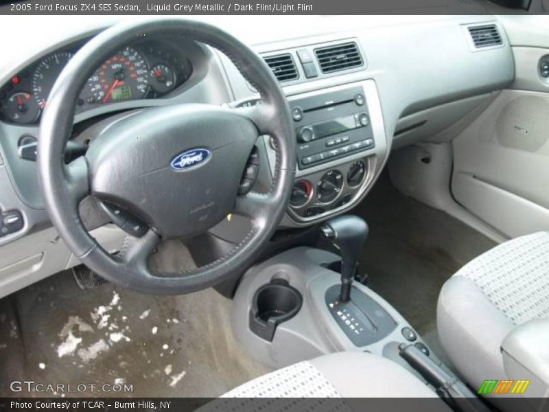Liquid Grey Metallic / Dark Flint/Light Flint 2005 Ford Focus ZX4 SES Sedan