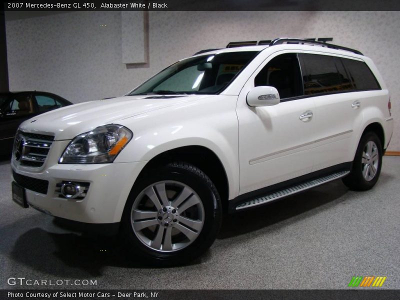 Alabaster White / Black 2007 Mercedes-Benz GL 450