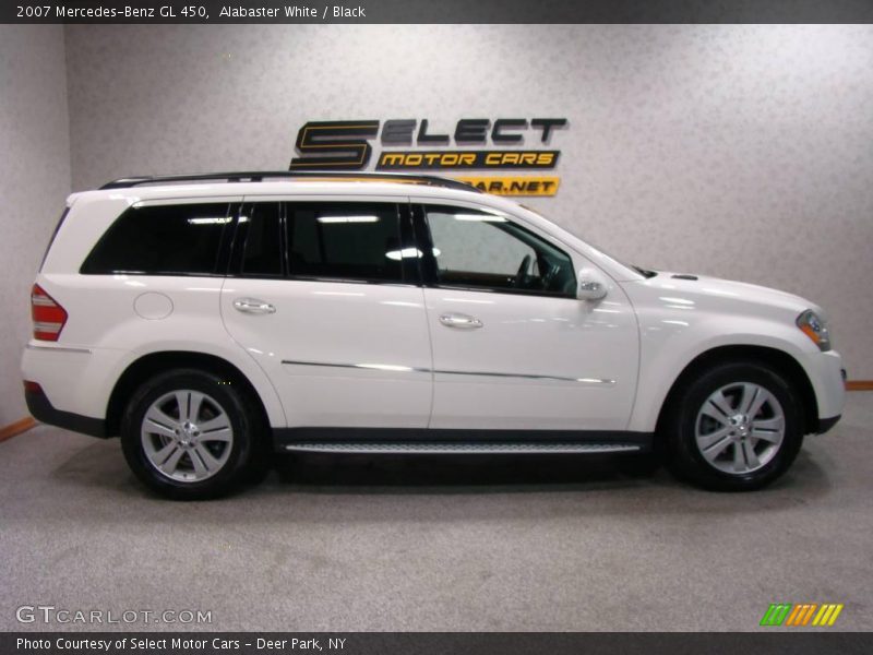 Alabaster White / Black 2007 Mercedes-Benz GL 450
