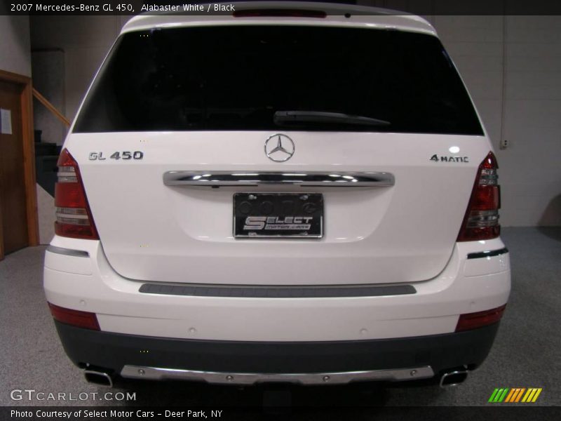 Alabaster White / Black 2007 Mercedes-Benz GL 450