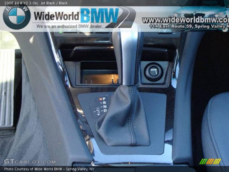 Jet Black / Black 2008 BMW X3 3.0si