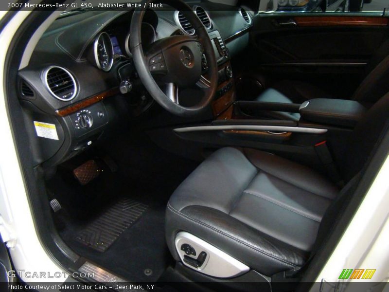 Alabaster White / Black 2007 Mercedes-Benz GL 450