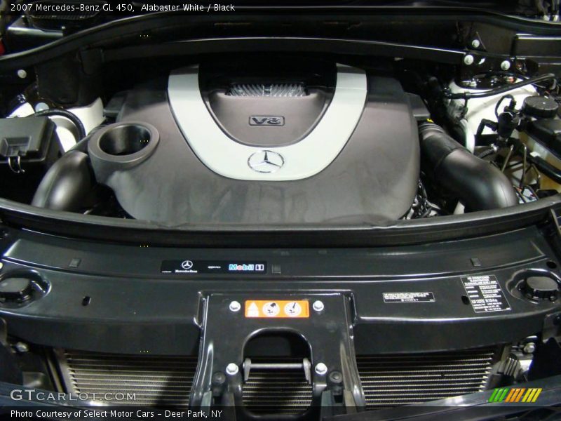 Alabaster White / Black 2007 Mercedes-Benz GL 450