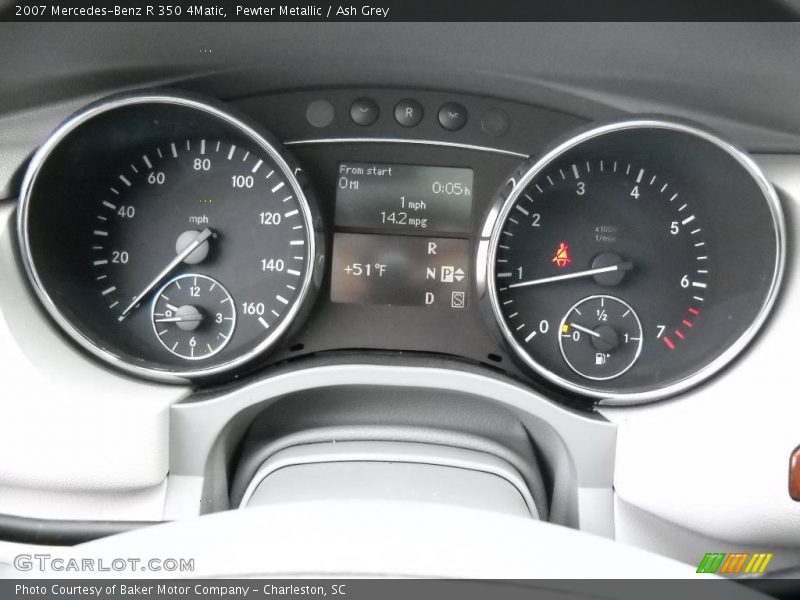 Pewter Metallic / Ash Grey 2007 Mercedes-Benz R 350 4Matic