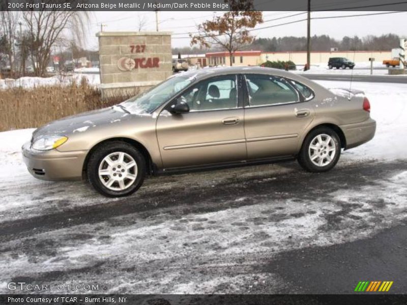 Arizona Beige Metallic / Medium/Dark Pebble Beige 2006 Ford Taurus SE